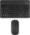 Ultra-Slim Bluetooth Keyboard and Mouse Combo, Rechargeable Portable Compact Wireless Mouse Keyboard Set for PC Computer Tablet Laptop iPad Smartp...