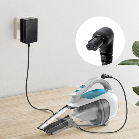 15V Charger Compatible with Black and Decker Dustbuster Handheld Vacuum HHVI315JO42 HHVI320JR02 HLVA320JS10 - Black Power Cord Adapter for 9062787...