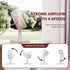 Shinebella 4 Speeds Small Desk Fan with Strong Airflow, Personal Portable Mini USB Fan, Quiet, 310 Degree Rotation, Detachable, Easy to Clean, Lig...