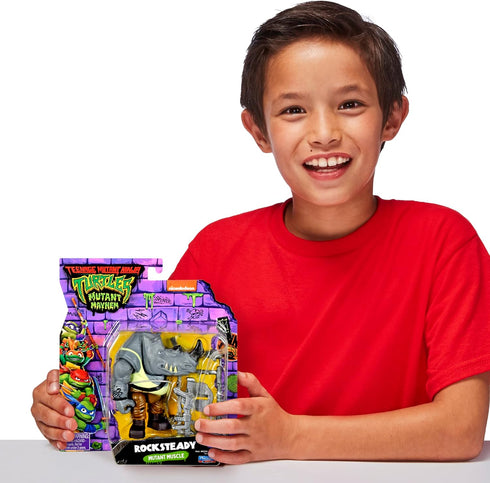 Teenage Mutant Ninja Turtles: Mutant Mayhem 3.75” Rocksteady...