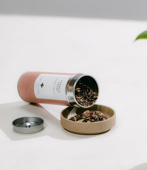 Art of Tea | Chaga Chai 3oz (Chaga Mushroom Tea) | Wellness Loose Leaf Artisan Tea...