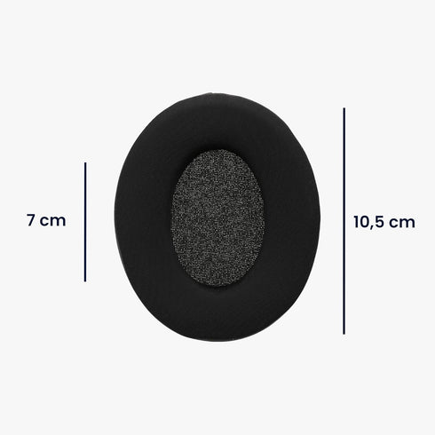 kwmobile Replacement Ear Pads Compatible with AudioTechnica ATH - MSR7 M30 M40X M50X (Set of 2) - Cooling Gel Earpads - Black...