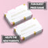 Paper Clever Party Pink and Gold Diaper Raffle Tickets - 25 Pack - Fun Baby Shower Game for Girls - Raffle Invitation Insert Cards for Prizes...