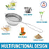 Fine Mesh Strainer for Kitchen Colander Sieve with Handle, Stainless Steel Tea, Coffee, Fruit Juice Strainer Sieve, Tea Strainer Multi Kitchen Ute...