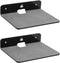TXEsign Wall Shelves Speaker Shelves 2 Pack, Small Wall Shelves Speaker Mount for Bluetooth Speaker, Webcam, Cell Phones, Toy Display Shelf Acryli...