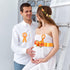 Little Cutie Citrus Maternity Sash Mom to Be & Daddy to Be Corsage Orange Clementine Flower Crown Pregnancy Sash Decoration Autumn Baby Shower Kit...