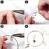 300 Pcs 10mm Open Jump Rings Gold Plated Jump Rings for Jewelry Making Single Ring Bulk for DIY Craft Earring Necklace Bracelet Pendant Choker Jew...