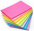 4X6 in Lined Self-Sticky Notes Strong Viscosity 8 Bag 45 Pages Bright Colors...