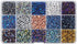 INSPIRELLE Approx 2400pcs 4mm Electroplated Multicolor Bicone Beads for Jewelry Bracelet Making Bulk Faceted Crystal Glass Briolette Beads...