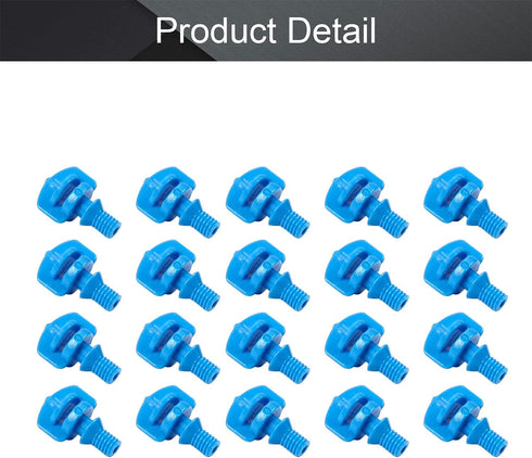 MroMax 25Pcs 360 Degree Micro Sprayer Automizing Sprinkler Nozzle Hydroponic Aeroponic Misters Fan Jet for Miniature Garden Lawn Plant Irrigation ...