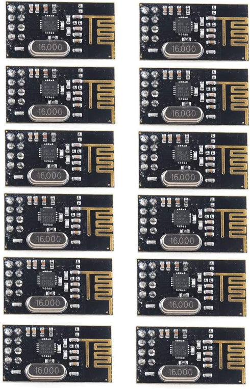 NEW 12pcs NRF24L01+ 2.4GHz Arduino Wireless RF Transceiver Module...