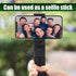 1 PC Car Phone Holder with Hidden Clip, Foldable Waterproof Vehicle Phone Mount, 360 Degree Rotation, Universal Liftable Travel Essential Accessor...