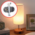 CHENJIN E26 Dual Lamp Socket with 1/8 Bracket Electric Wood Double Fork Lamp Holder Resin Base Dual Cluster Lamp Base with Terminal Lamp Socket fo...