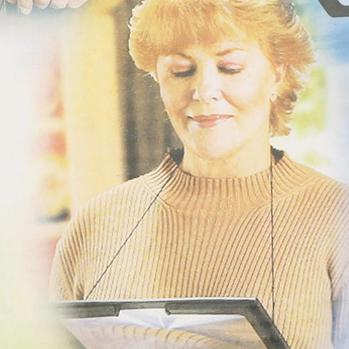 Sonew Foldable A4 Magnifying Glass, 3X Magnifier Reading Lamp with 4 LED Lights, Reading Accessory with Battery Power Supply for Home Travel and O...