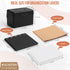 3"x5" Index Card Holder Set, Index Card Box Organizer Storage with 100 Ruled Notecards, 30 Plastic Black Dividers, 25 Kraft Dividers, 240 Designed...