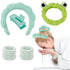 Canitor Spa Headband Wrist Bands Set with Hair Clips Skincare Headband for Washing Face Skin Care Puffy Makeup Headband Preppy Teen Girl Gifts Cut...
