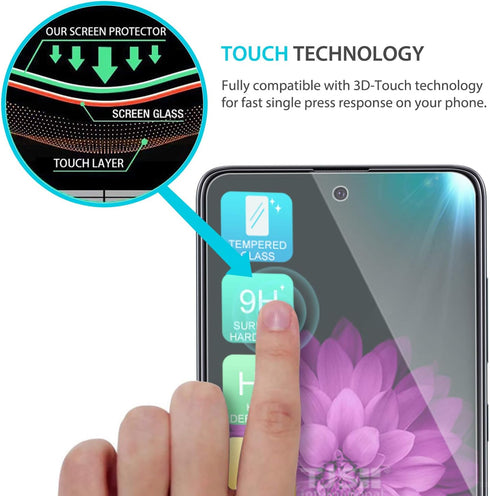 TJS Phone Case Compatible with Samsung Galaxy A71 5G/A91/M80s (Not Fit Galaxy A71 4G/Verizon Galaxy A71 5G UW), with [Tempered Glass Screen Protec...