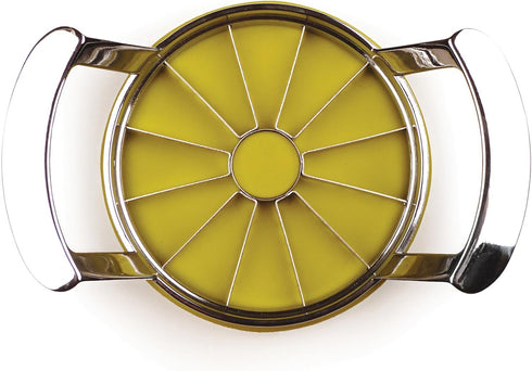 RSVP International Kitchen Tool Collection Core and Slice Apples, Jumbo Slicer, 7.32x4.92", Stainless Steel with Lid...