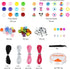 Dowsabel Bracelet Making Kit, Beads for Bracelets Making Pony Beads Polymer Clay Beads Smile Face Beads Letter Beads for Jewelry Making, DIY Arts ...