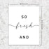 So Fresh and So Clean Clean Bathroom Quotes and Sayings Art Prints Set of 2 Bathroom Decor Laundry Room Wall Art Decor, 8 x 10 Inches Shimmer Art ...