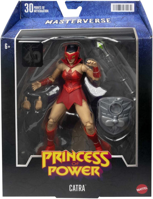 Masters of the Universe Masterverse Catra Action Figure with Accessories, 7-inch Motu Collectible Gift, Multicolor...