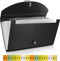 Receipt Holder Aabicku 13 Pockets Receipt Organizer Small Accordion File Organizer Expanding File Folder Large Capacity Cards Ticket File Check Ca...