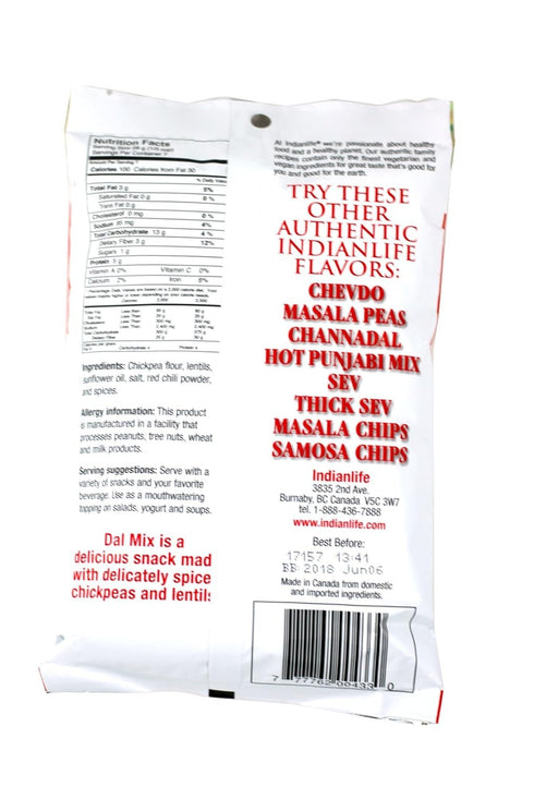 Indian Life Authentic Indian Savories, Dal Mix, 7 Oz...