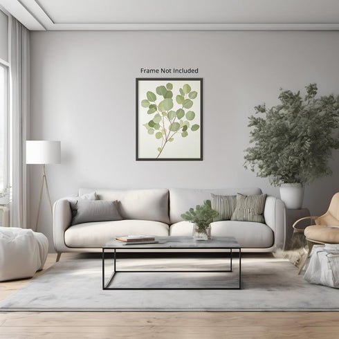 Posterizer 1 pcs-plant leaves-Chic Dainty art for plant lovers 13-Floral & Botanical Art-Workplace & Office Art-Living Room Bedroom Decor- unframe...