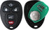 Remote Key Fob Control Replacement for 07-2016 GMC Acadia Yukon,07-2014 Chevy Tahoe Suburban Cadillac Escalade,09-2017 Chevrolet Traverse Enclave(...