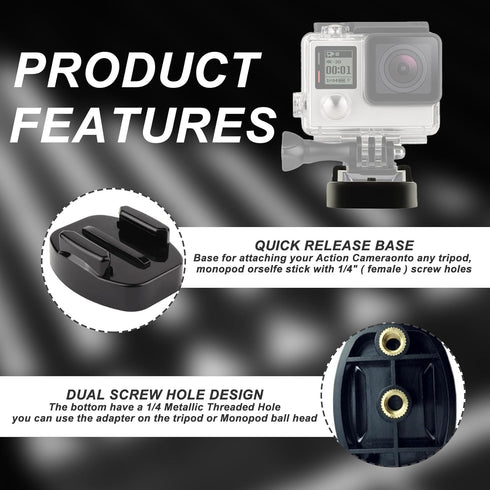 Helmet Sticky Mounts Adhesive Buckle Mount Accessory Kit for Insta360 ACE Pro X3 X2 X RS R GO 3 2, Basic Adapter Grab Bag accessories Compatible w...
