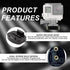 Helmet Sticky Mounts Adhesive Buckle Mount Accessory Kit for Insta360 ACE Pro X3 X2 X RS R GO 3 2, Basic Adapter Grab Bag accessories Compatible w...