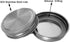 Stainless Steel Mason Jar Lids,12 Pack Polished Surface,Reusable and Leak Proof,Storage Caps with Silicone Seals for Regular Mouth Size Jars (12-P...