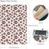 Football Soccer Ball Printed Faux Leather Sheet PU Textured Grain Leather Sheet Assorted 6 PCS 7.9" x 13.4" (20 cm x 34 cm) for Hair Accessories D...