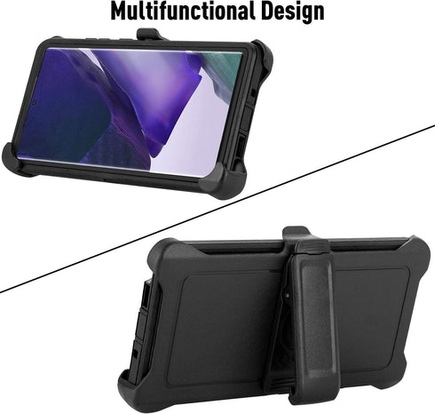 Galaxy Note 20 Ultra Case,Drop Protection Full Body Rugged Heavy Duty Case,Shockproof/Drop/Dust Proof 3-Layer Protective Durable Cover for Samsung...