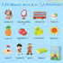Talking Flash Cards Toddlers Toys: Learning Toys for Kids 2-3, Speech Therapy Pocket Speech Toy for Age 1 2 3 4 5 6, Autism Educational Montessori...
