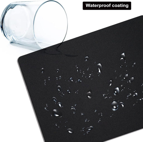 Small Mouse Pad 3 Pack, Mini Mouse Pads for Wireless Mouse and Laptop Computer, Portable Mousepad with Non-slip Rubber Base & Waterproof Surface -...
