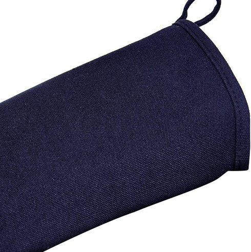 Extra Long Professional Oven Mitts, Non-Slip Silicone Grip Heat Resistant, 1 Pair,19.7" Length,Up to 572? for BBQ Cooking Baking Grilling, Black...