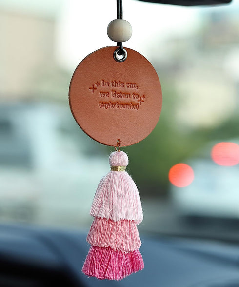 Singer Inspired Hanging Ornament for Car Rearview Mirror Decor, Hanging Charms Accessories, Fan Gift Merch...