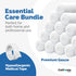 California Basics 48-Pack Gauze Bandage Roll with Tape, 4 Inches x 4 Yards - Soft, Stretchable & Breathable Wrap for Wound Care, First Aid & Medic...