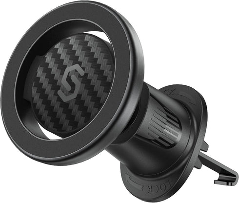 SYNCWIRE for MagSafe Car Mount, Flexible Rotation Magnetic Phone Holder for Car Vent, Hands Free Car Air Vent Phone Holder Clip Universal Compatib...