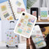 HYHY Waterproof Water Bottle Stickers, 50 Pcs Nature Landscape Painting Aesthetic Stickers, Laptop Computer Luggage Phone Case Scrapbook Sticker P...
