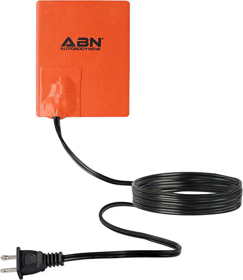 ABN Silicone Heating Pad 120V - 4 x 5 Inch Universal Engine Heater Car Oil Pan Heater Pad, 150W Electric Heater Pad...