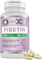 GENEX Fisetin 100mg/Serving (60 Capsules) | Antioxidant That Supports Healthy Aging and Brain Wellness - Non-GMO, Gluten Free, Vegetarian - 2 Mont...