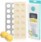 O’Creme Ravioli Maker for 12 Circles Each 1-7/8 Inch (Including Edges), with Non-Stick-Coated Metal Cutting Tray...