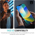 Purity Screen Protector Designed for iPhone 14 Plus 2022 (3 Pack) Tempered Glass Screen Protectors Slim Case Friendly + HD Clarity 9H Hardness Fil...