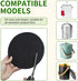 6 Pack Compost Filters for Countertop Bin, 6.7-inch Compost Bin Filters Charcoal, Thickening Compost Bin Filter Activated Charcoal Filters for Com...