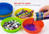 Hygloss Products 10 Plastic paint bowls, Assorted Colors...