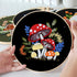 HVEST Mushroom Embroidery Kit for Beginners Adults, 3 Sets Floral Plant Cross Stitch Kits Embroidery Patterns Needlepoint Kits for Kids DIY Embroi...