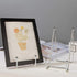 2 Pack Plate Stands for Display, 4 Inch Iron Easel Plate Holder Display Stands Gold Metal Picture Frame Holder Stand for Picture, Decorative Plate...