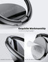 Lamicall Cell Phone Ring Holder Stand - Phone Finger Gip Kickstand, 360° Rotation Polished Metal Grip for Magnetic Car Mount, Compatible with iPho...